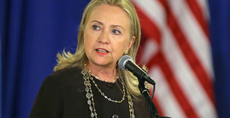 Hillary Clinton attends the Heads of State luncheon at the 67th General Assembly of the United Naitons, held at the UN Headquarters in New York City