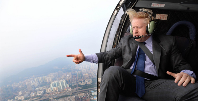 Boris Johnson visits China